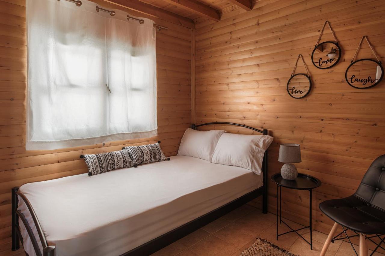 Wood House "Private Spa" Vergia Buitenkant foto